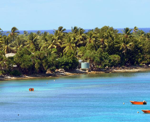 The tiny, independent nation of Tuvalu is sinking into the ocean. PHOTO: ODT FILES
