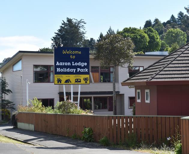 Dunedin’s Aaron Lodge Holiday Park has been sold to Kainga Ora for a housing development. PHOTO:...