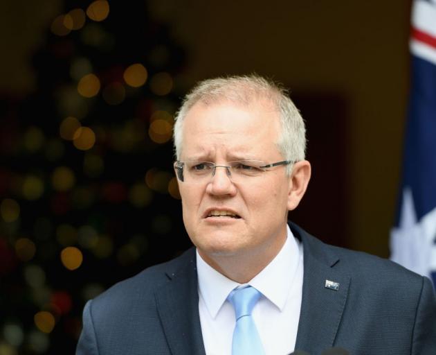 Australian Prime Minister Scott Morrison. Photo: Getty Images