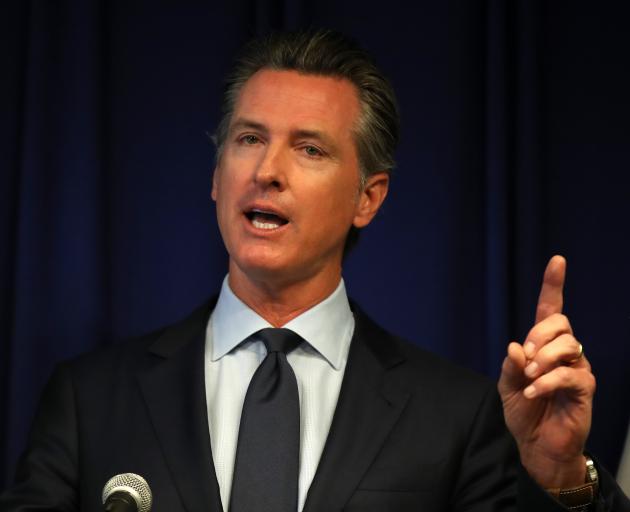 California Governor Gavin Newsom. Photo: Getty Images