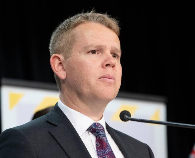 Covid-19 Response Minister Chris Hipkins. Photo: NZ Herald 