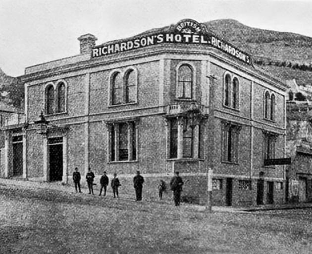 The British Hotel before it was rebuilt in the 1940s. Photo: Supplied