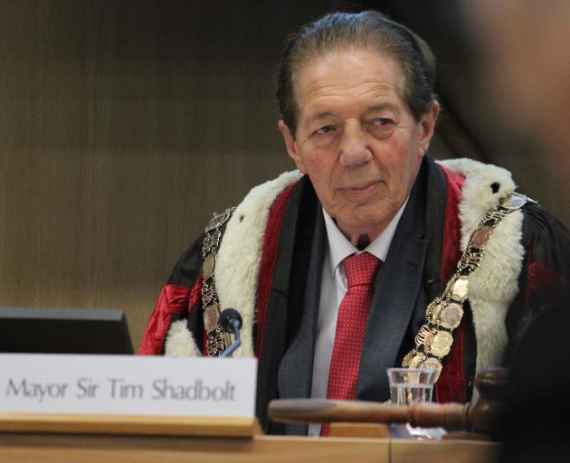 Sir Tim Shadbolt. PHOTO: ODT FILES
