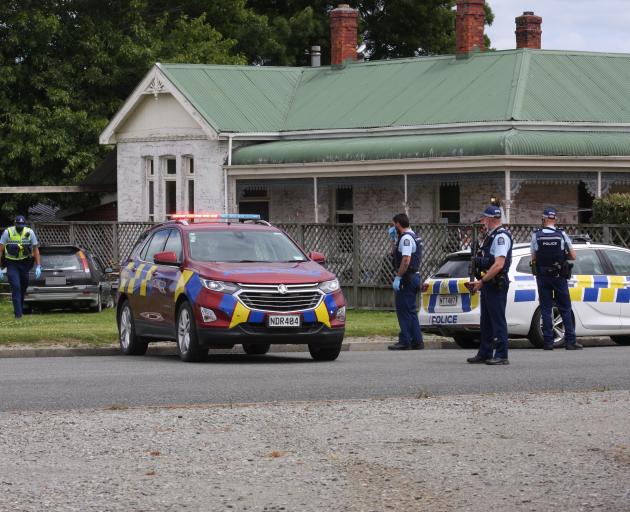 Police were called the house in the central Southland town of Winton yesterday afternoon. PHOTO:...