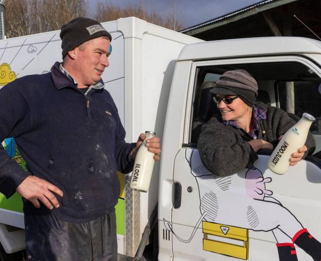 West Coast farmers John Marshall and Anna Emmerson formed boutique dairy business Your Farm over...