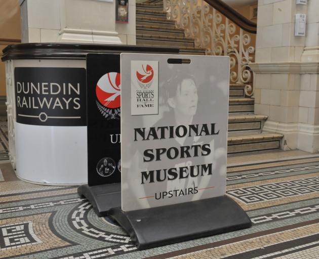 Concrete support is wanted to keep the New Zealand Sports Hall of Fame in Dunedin. PHOTO: ODT...