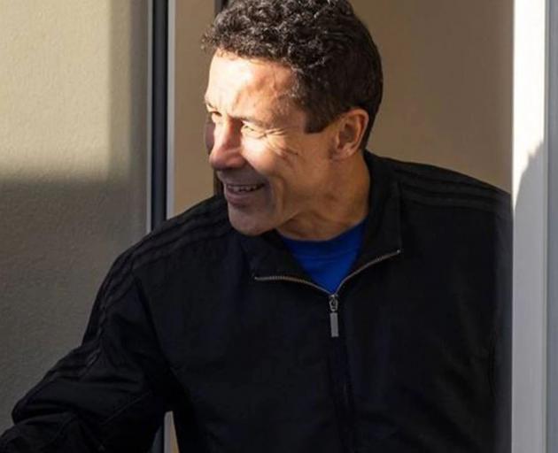 Kelly Tonkin at his Christchurch home when visited by the Weekend Herald before he appeared in...