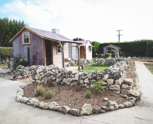 The Huts were constructed using materials from a former villa which had been part of the farm....