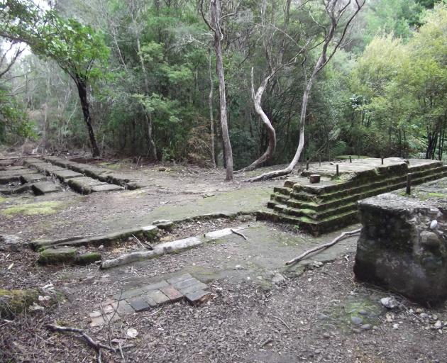 The remains of the Broken Hills Battery.