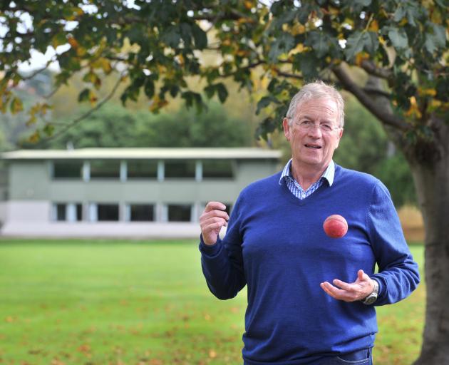 North East Valley Cricket Club chairman Bryan Johnston. PHOTO: CHRISTINE O'CONNOR