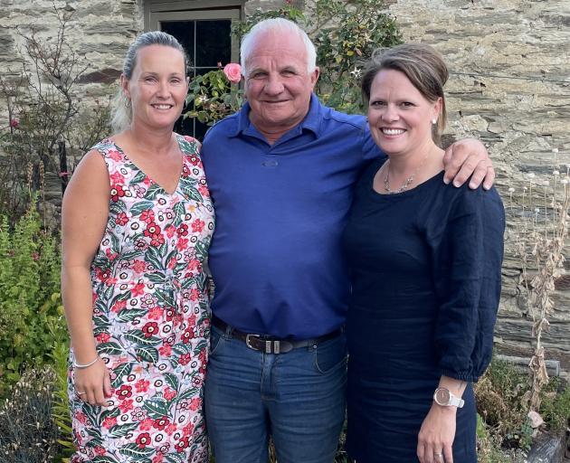 Central Otago A&P Association president Dayna Paterson, patron Geoff Clouston and show secretary...