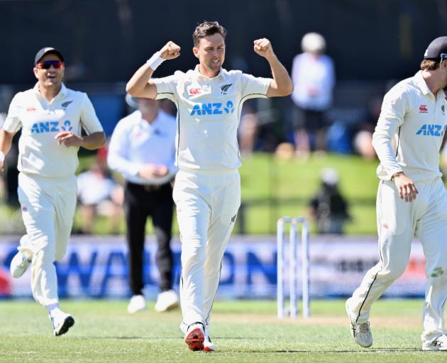 Trent Boult took his ninth five-wicket haul in tests to help demolish the Bangladesh batting line...
