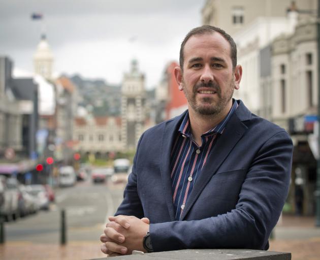 The Dunedin City Council’s new heritage adviser, Mark Mawdsley, in the Octagon last week. PHOTO:...
