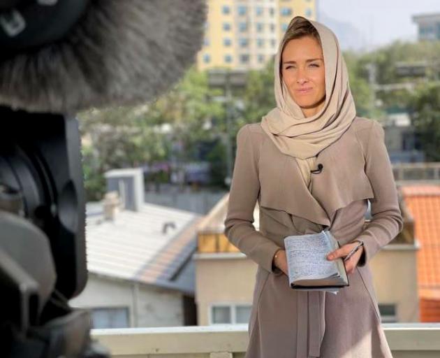 Afghanistan-based former Christchurch journalist Charlotte Bellis has revealed she is expecting a...