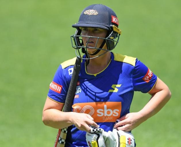 Katey Martin was top-scorer for the Otago Sparks on 40. Photo: Getty Images 
