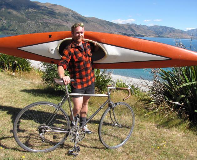 Matty Graham, of Lake Hawea, plans to do the Coast to Coast in 1983 style with a 10-speed and a...