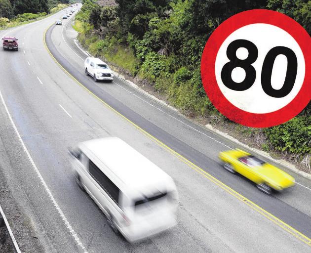Moves to bring in 80kmh speed limits for state highways in the South, such as Dunedin’s northern...