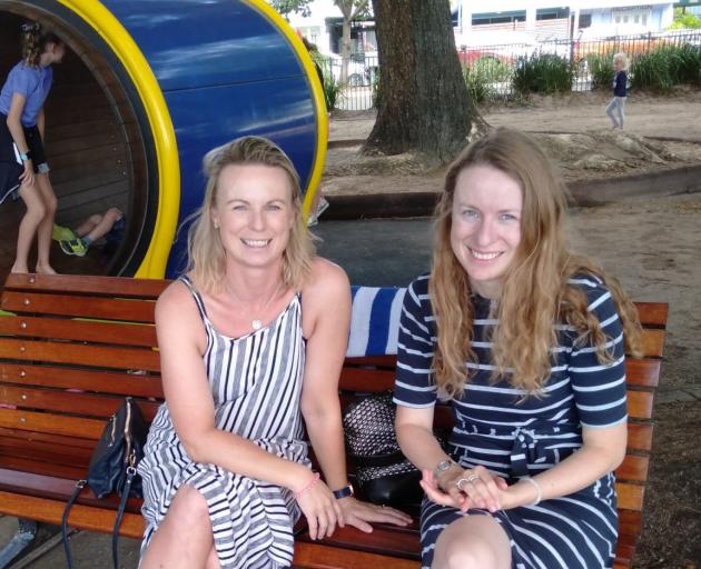 Sisters Ashley Smyth (left) and Jenny Banks on holiday in Australia in 2019. PHOTO: SUPPLIED