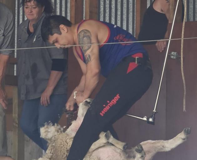 Luis Pincol comes down the neck on his way to his first open class win at the Peninsula...