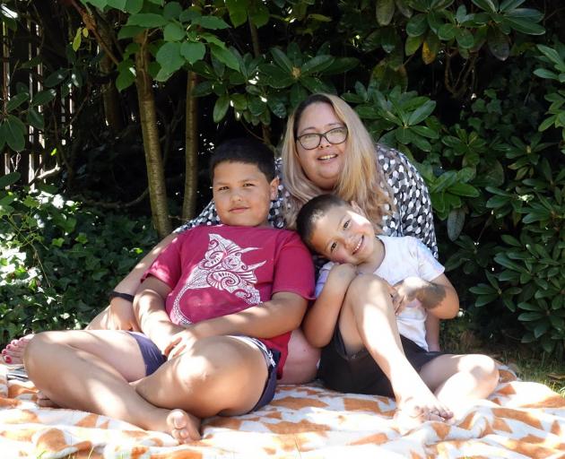 Rochelle van Wyk is looking to adopt grandparents for her boys Karel, 6, and JJ, 4. Photo:...