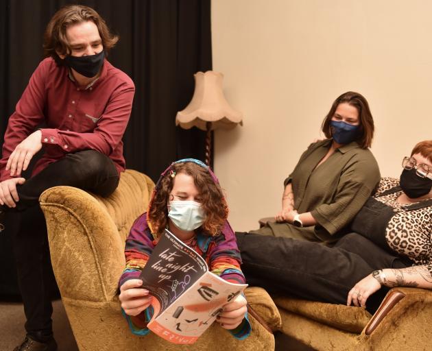 Some of the people involved in the 2022 Dunedin Fringe Festival (from left) Reuben Crisp (Banquet...
