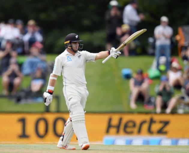 Tom Latham’s highest test score is an unbeaten 264 against Sri Lanka at Wellington’s Basin...