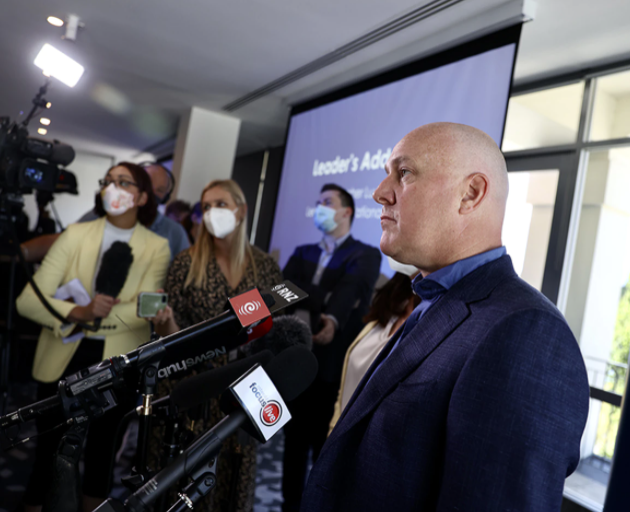 Hardworking New Zealanders were suffering from a rising cost of living outstripping wage growth,...