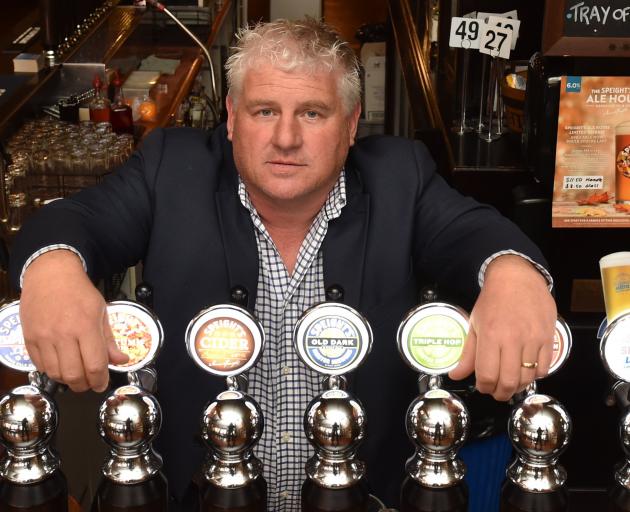 Speight's Ale House Dunedin owner Mark Scully. PHOTO: GREGOR RICHARDSON