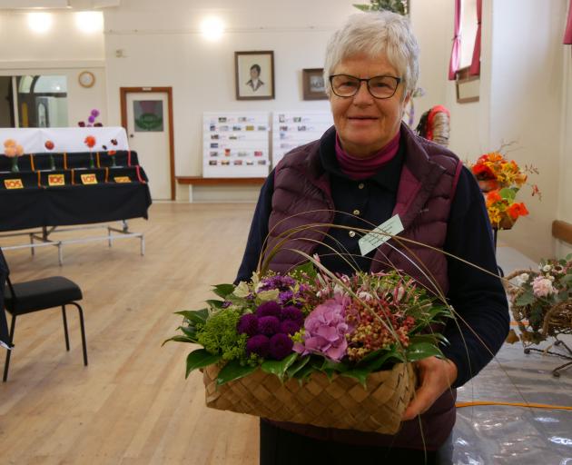 North Otago Horticultural Society committee member Susan Gilbert was one of the many people to...