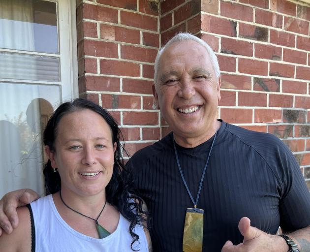 Norm McLeod and Jansen reunite after 31 years. PHOTO: SUPPLIED