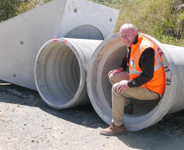 Waitaki District Council roading manager Mike Harrison says road closure signs ‘‘are there for a...