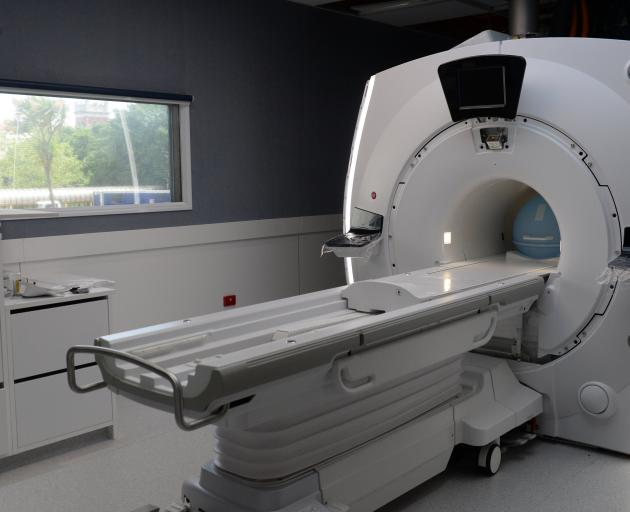 An MRI scanner at Dunedin Hospital. PHOTO: ODT Files