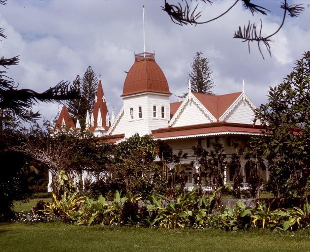 The Tongan royal palace in Nuku’alofa. PHOTOS: NEVILLE PEAT