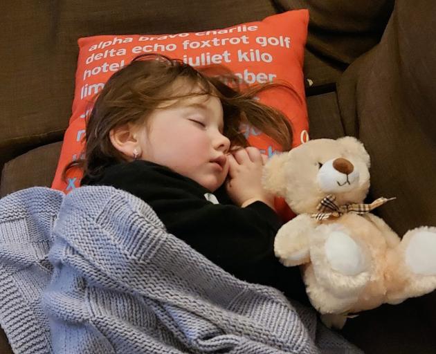Sleeping on a couch at Jared Mitchell’s home near Sofia, in Bulgaria, after a three-day journey...