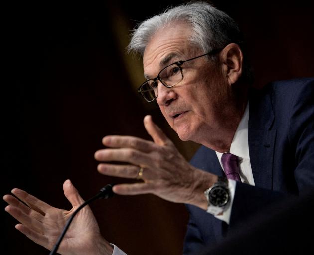 US Federal Reserve Board chairman Jerome Powell. PHOTO: REUTERS