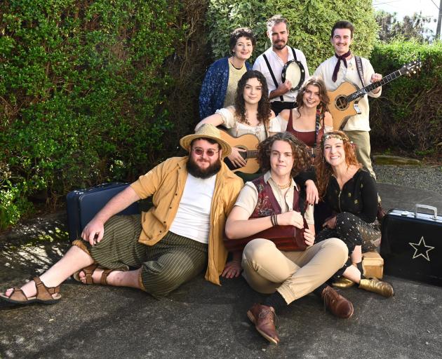 Ready to perform a modern take on A Midsummer Night's Dream in a private backyard in Dunedin...