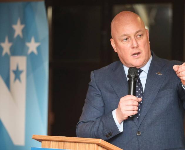 Christopher Luxon after winning the Botany National Party Candidate Selection at the Pakuranga...
