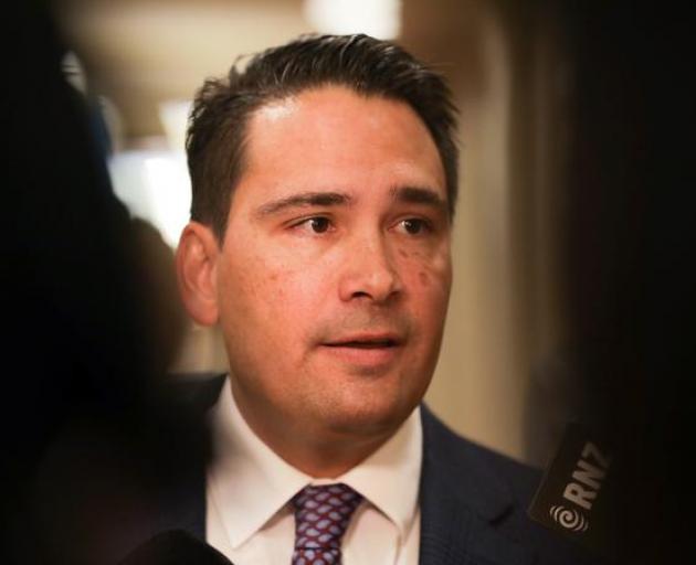 National leader Simon Bridges. Photo: RNZ 