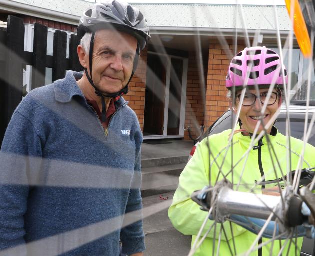 David Grantham and sister Eunice McKessar made a 75km journey back in time, cycling from the...