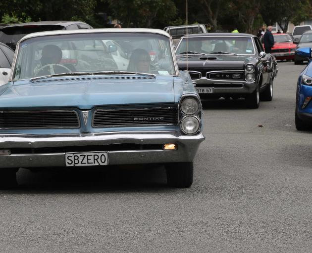 Laurentian's funeral convoy. Photo: Supplied