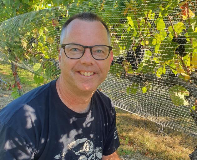Winemaker Matt Connell, of Cromwell. PHOTOS: SUPPLIED
