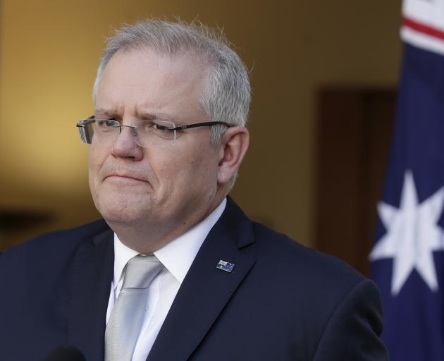 Australian Prime Minister Scott Morrison. Photo: Getty Images 