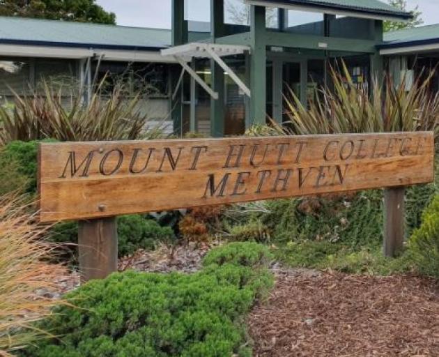 Mount Hutt College had some staff leave due to the vaccine mandates and, while the principal says...