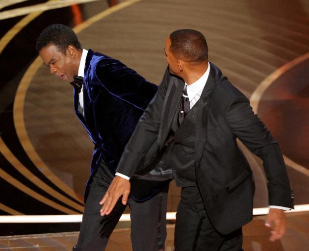 Will Smith slapped Chris Rock after the comedian made a joke about the appearance of Smith's wife...