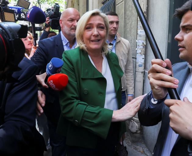 Marine Le Pen. PHOTO: REUTERS