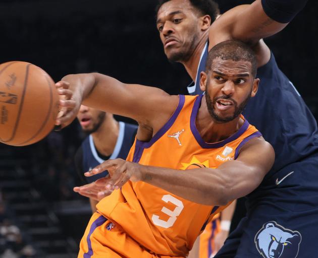 Can veteran point guard Chris Paul lead the Phoenix Suns to an NBA title? PHOTOS: USA TODAY SPORTS