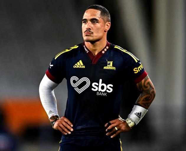 A disappointed Aaron Smith after the Highlanders' 21-22 loss the Hurricanes in Dunedin last week....