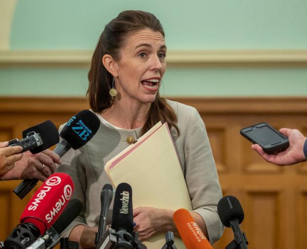 Prime Minister Jacinda Ardern announced vaccine mandates would be removed from Monday. Photo: NZ...