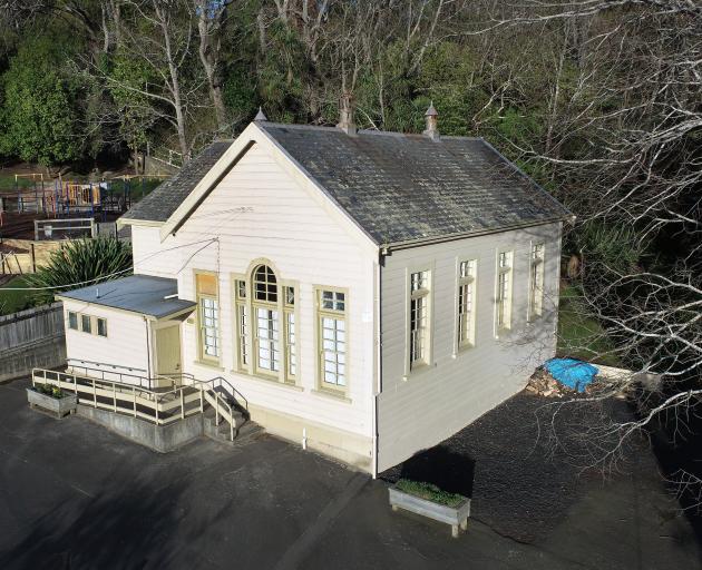 The future of Arthur Street School’s infants’ building, built in 1877, is up in the air. PHOTO:...