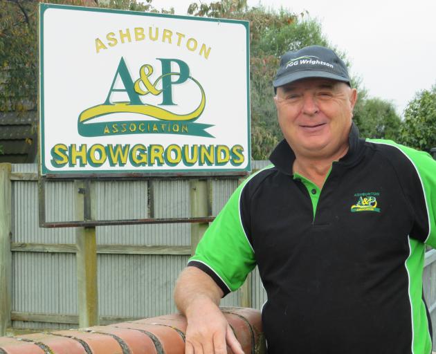 New Ashburton A&P Show president Victor Schikker is looking forward to running a two-day event...